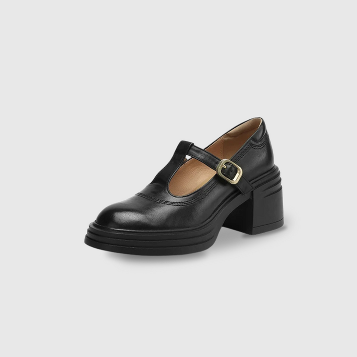 Delilah | Chunky Block Heel Mary Janes