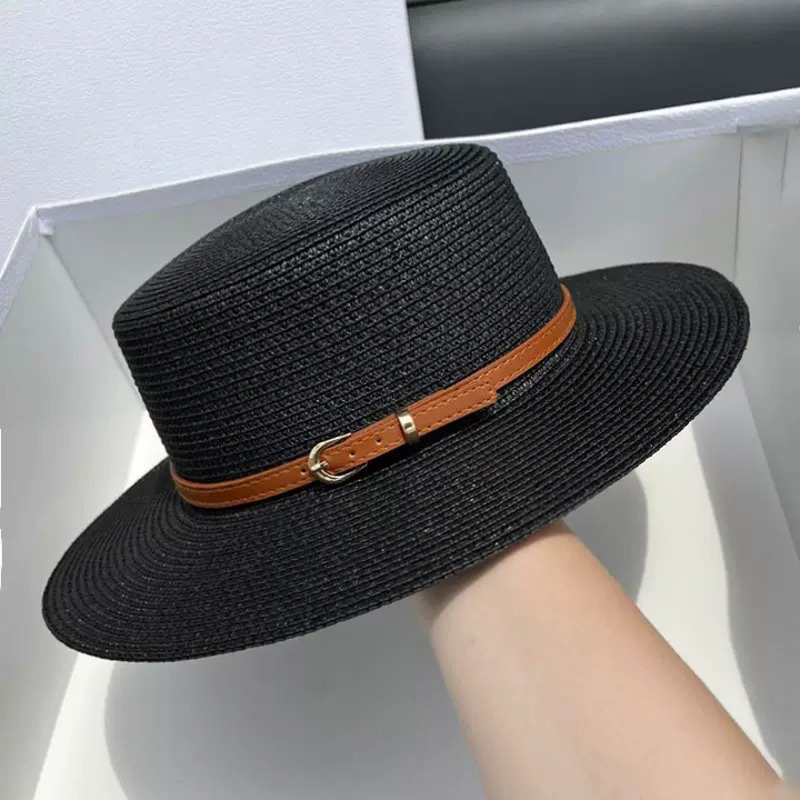 Paloma | Belted Wide-Brim Sun Hat