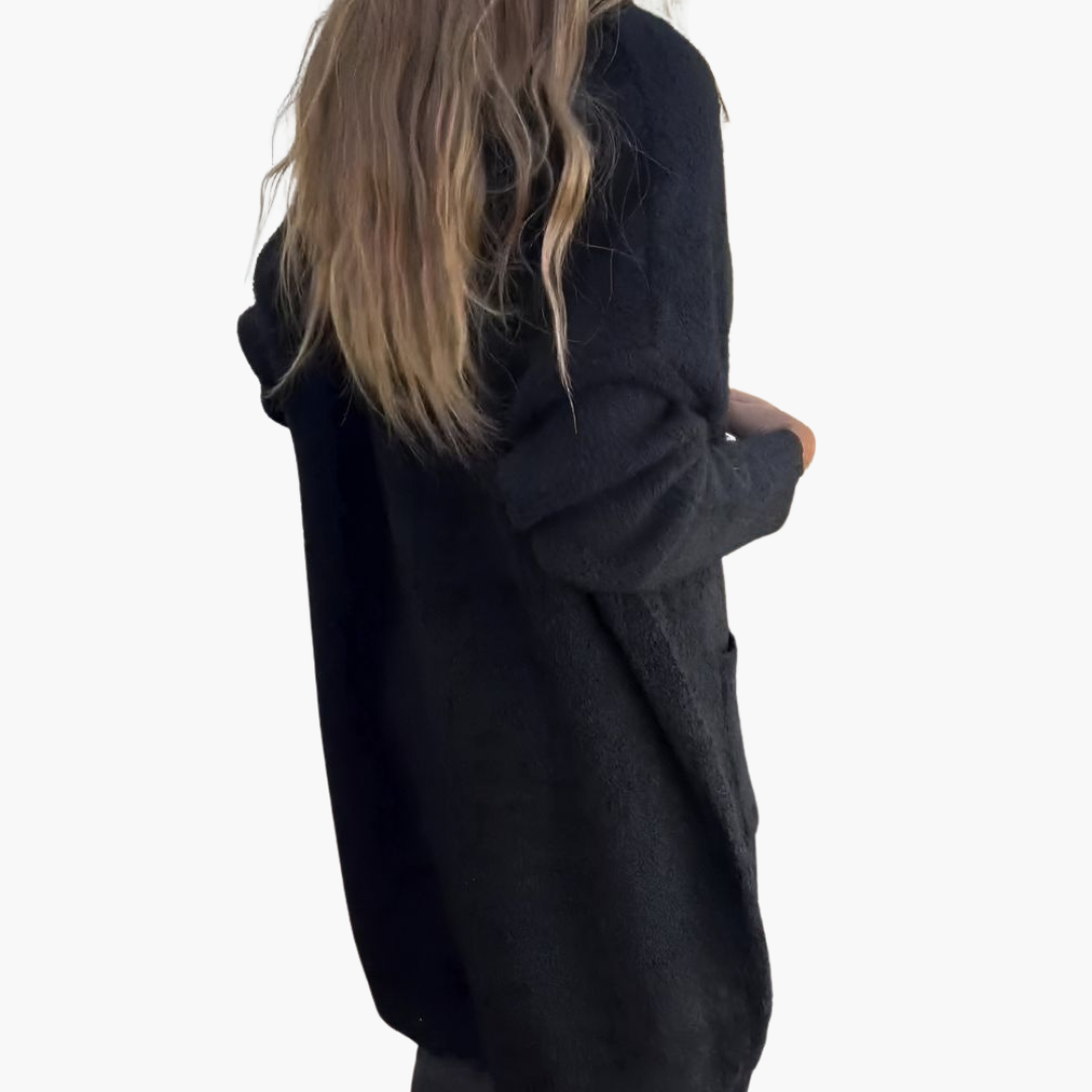 Anthea | Longline Pocketed Cardigan