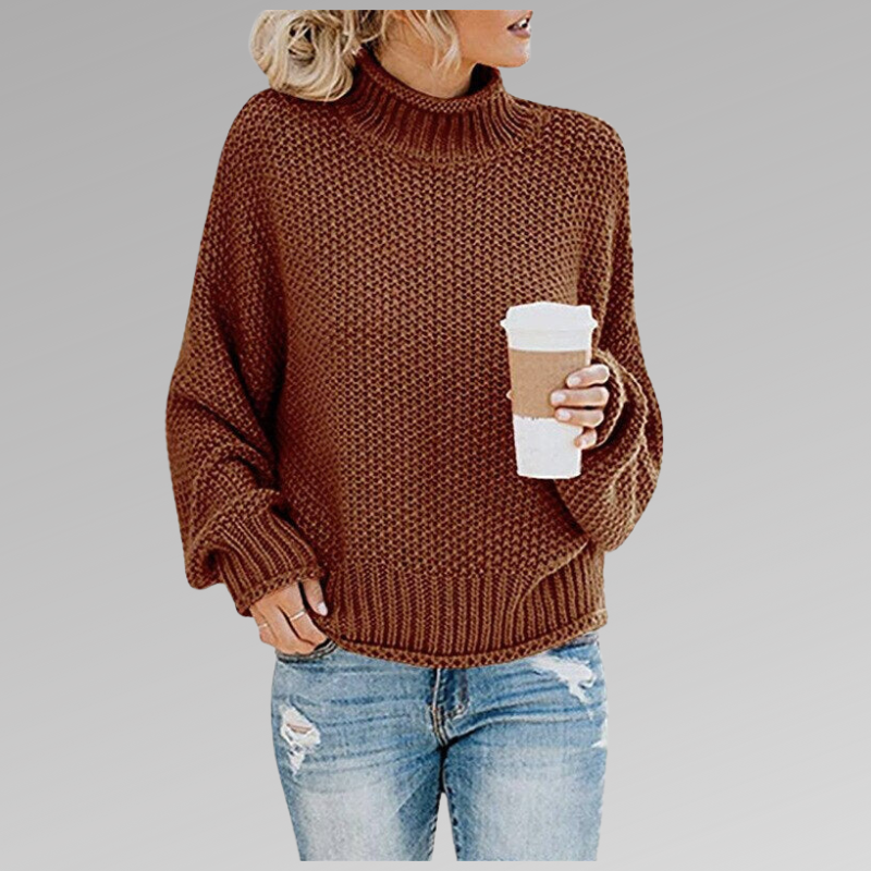 Sandra | Relaxed Turtleneck Sweater