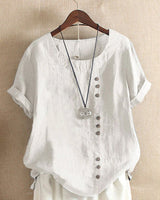 Matilda | Relaxed Button-Detail Blouse