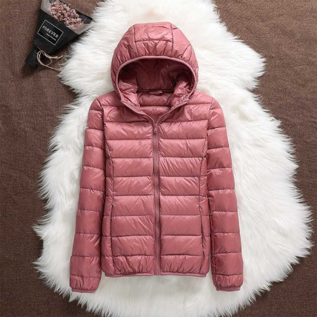 Nina | Lightweight Hooded Puffer Jacket