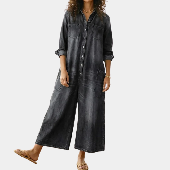 Simone | Relaxed Wide-Leg Jumpsuit