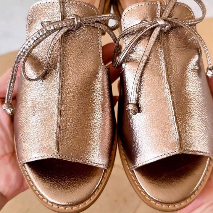Winnie | Women's Leather Strap Sandals