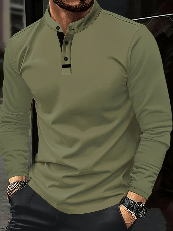 Everett | Classic Long Sleeve Henley