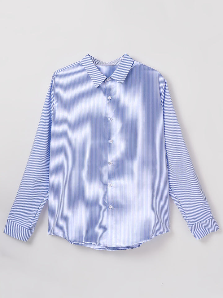 Colton | Men's Striped Long Sleeve Shirt