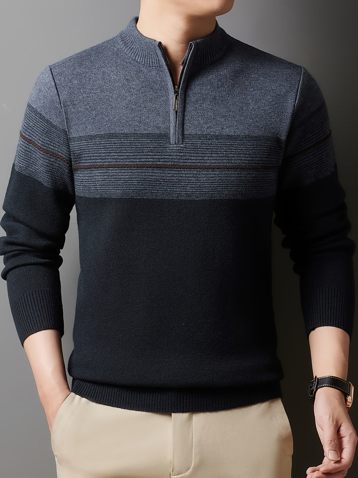 Barrett | Refined Quarter-Zip Sweater