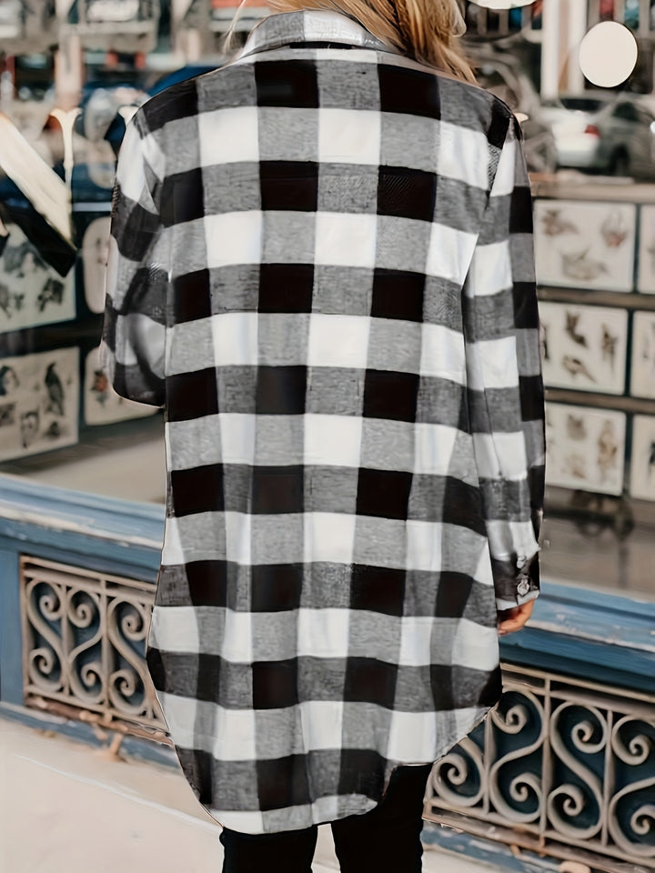 Harper | Checked Button-Up Shirt