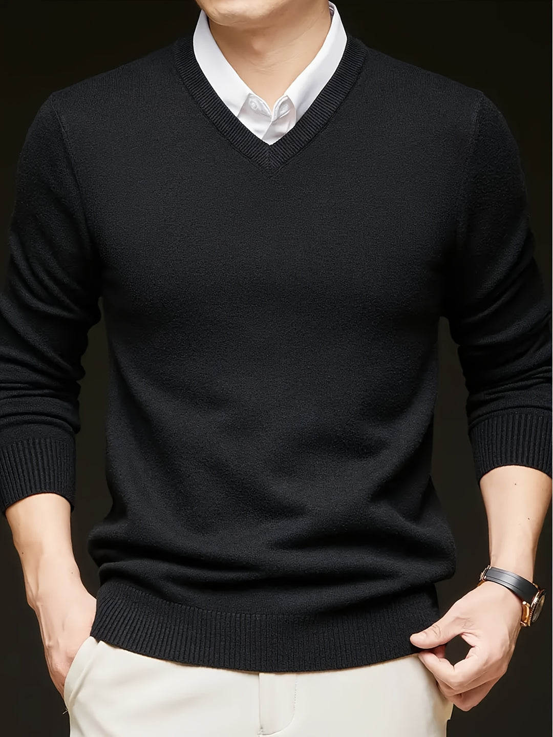 Theodore | Refined V-Neck Sweater