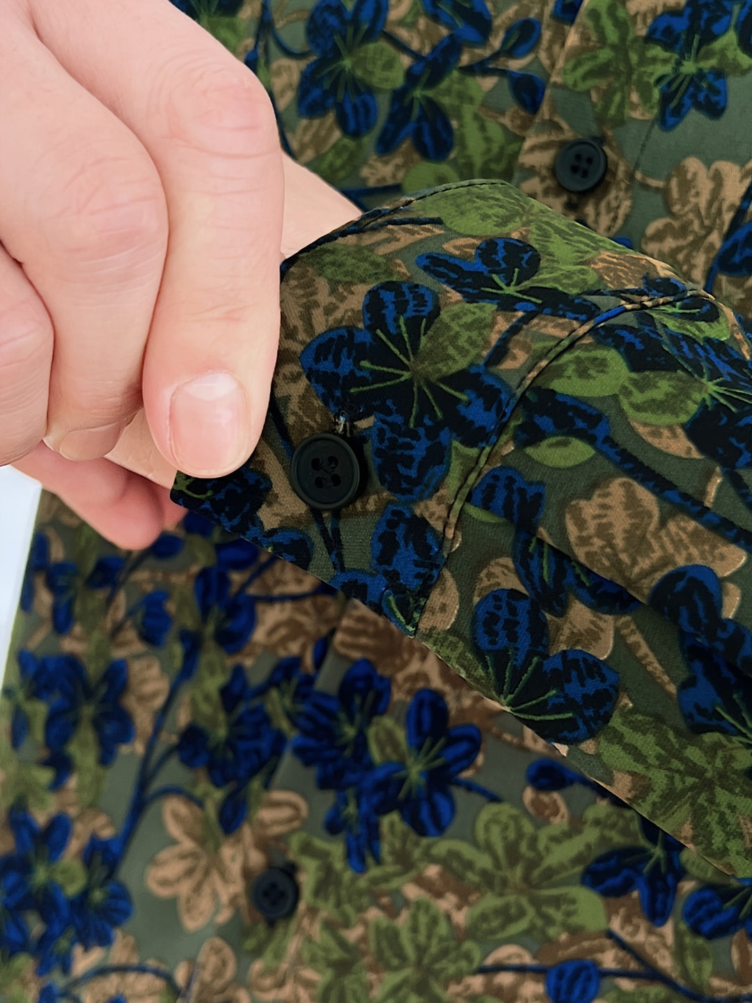 Leland | Vintage Floral Long Sleeve Shirt