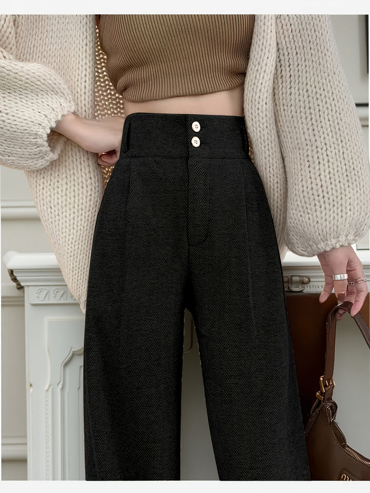 Rosanna | High-Waisted Wide-Leg Trousers
