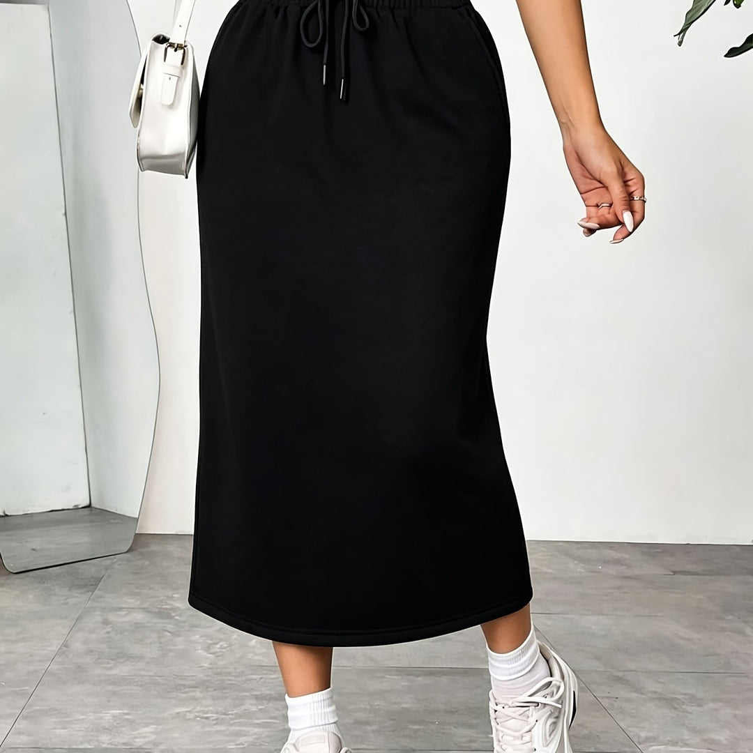 Roberta | Relaxed Drawstring Skirt