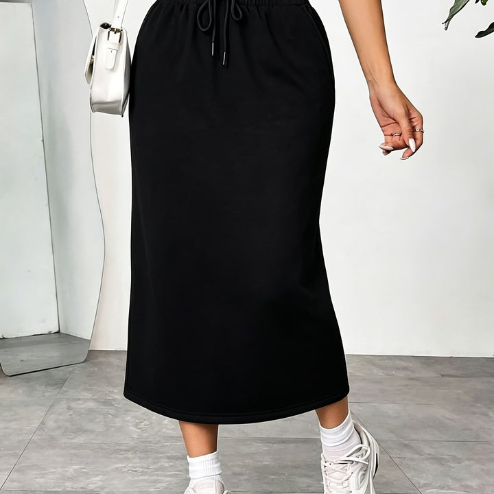 Roberta | Relaxed Drawstring Skirt