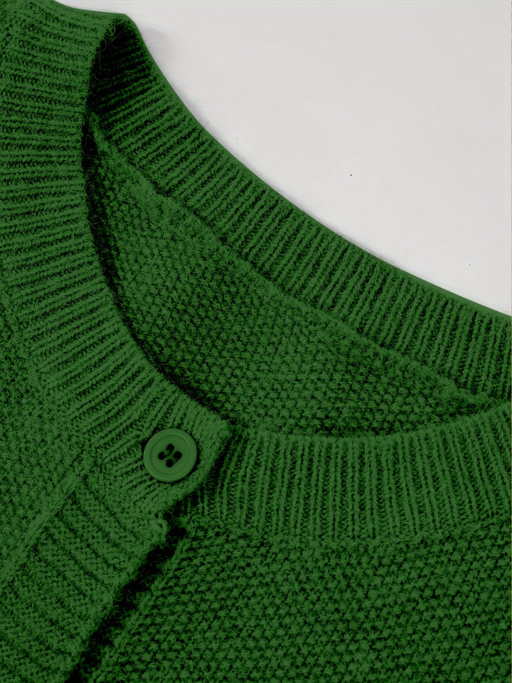 Katherine | Relaxed Button-Front Cardigan