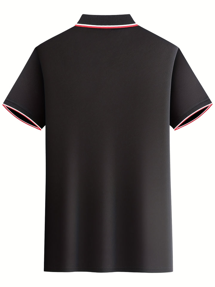 Vincent | Classic Tipped-Collar Polo Shirt