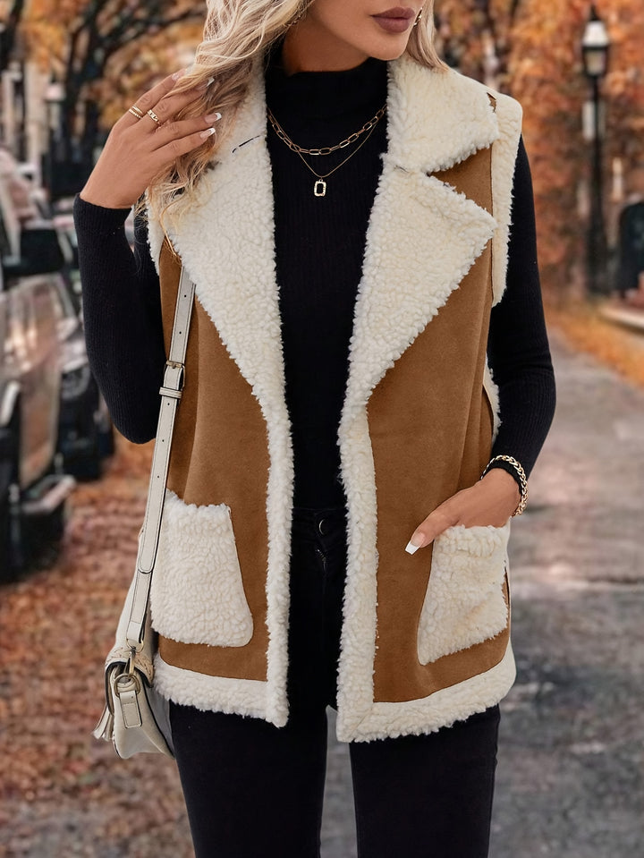 Hattie | Cozy Lapel Vest