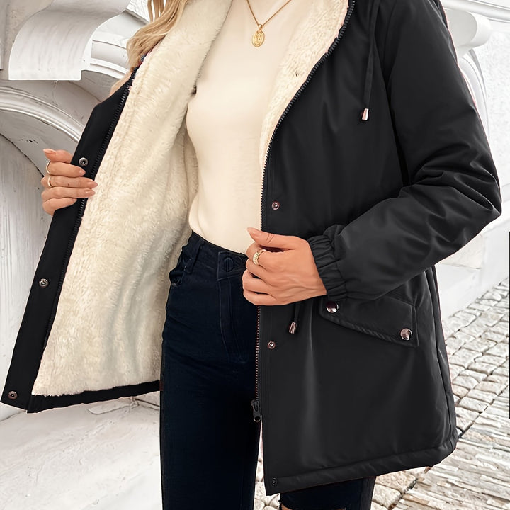 Esther | Cozy Hooded Winter Jacket
