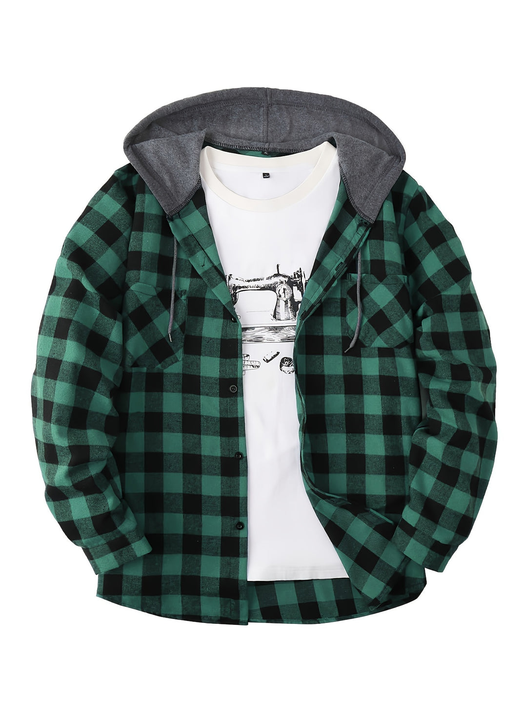 Rory | Rugged Hooded Overshirt
