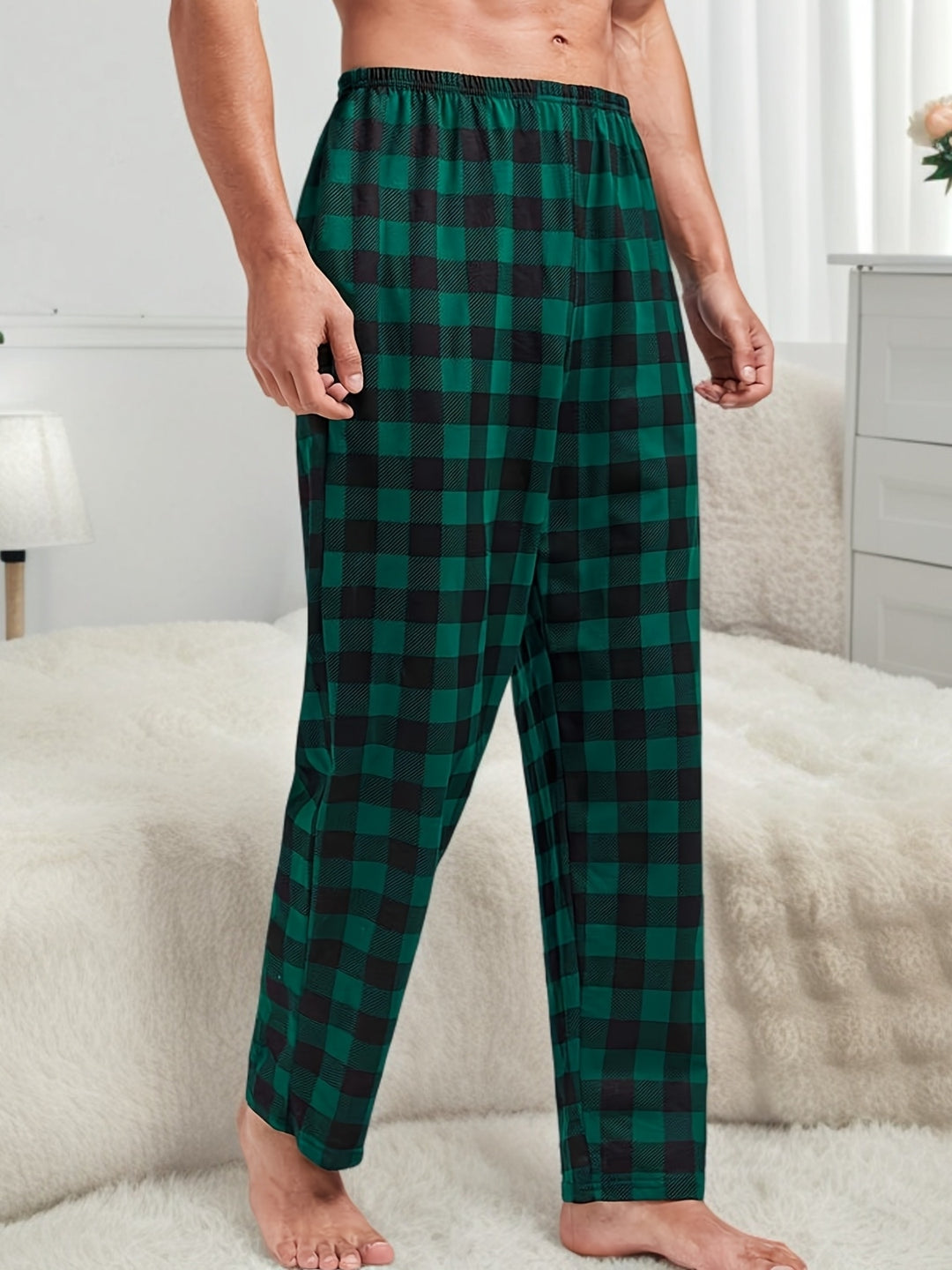 Bennett | Cozy Plaid Lounge Pants