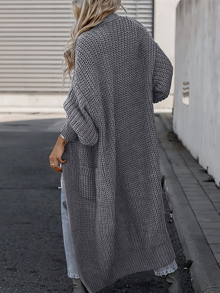 Charmaine | Longline Open-Front Cardigan