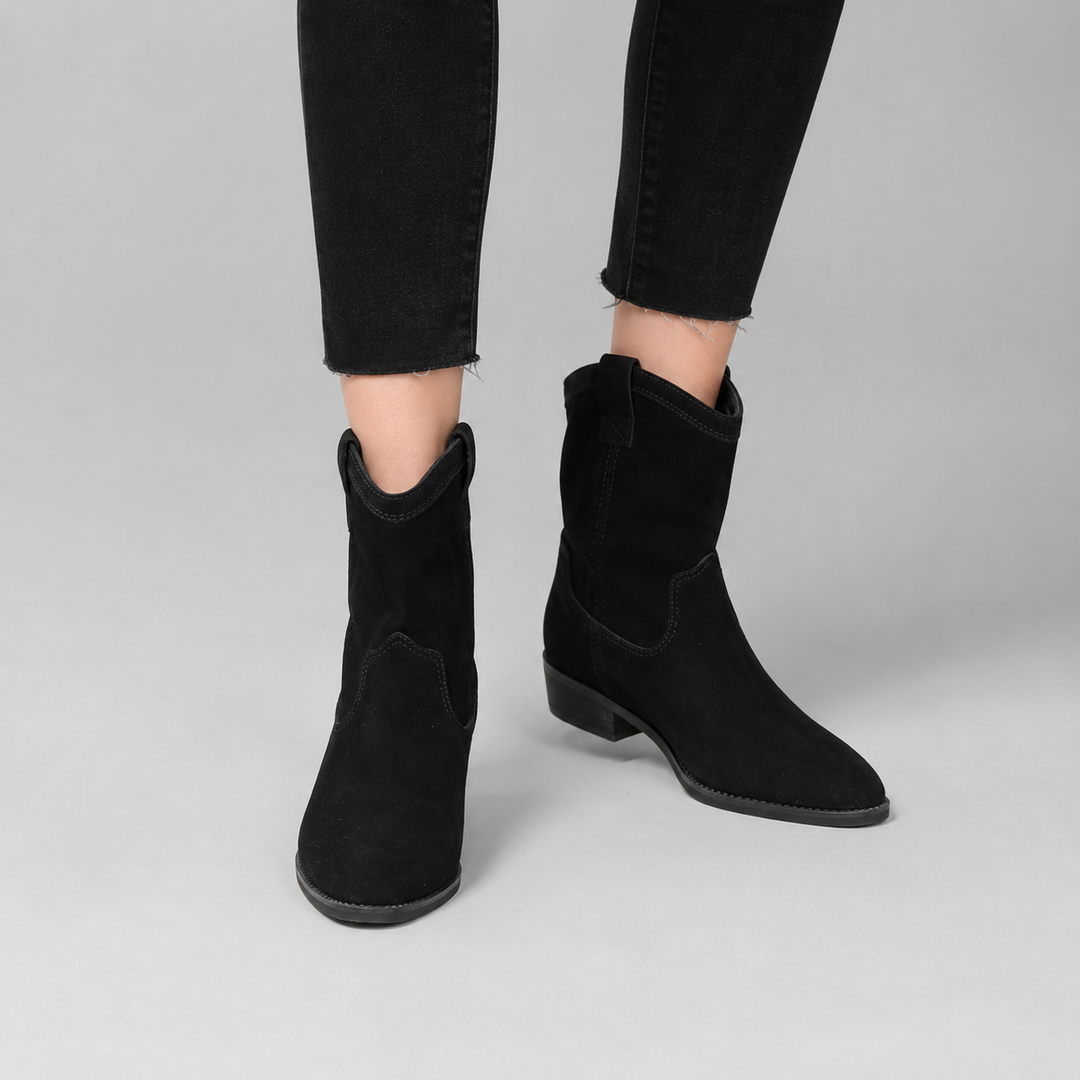 Sondra | Western Ankle Boots