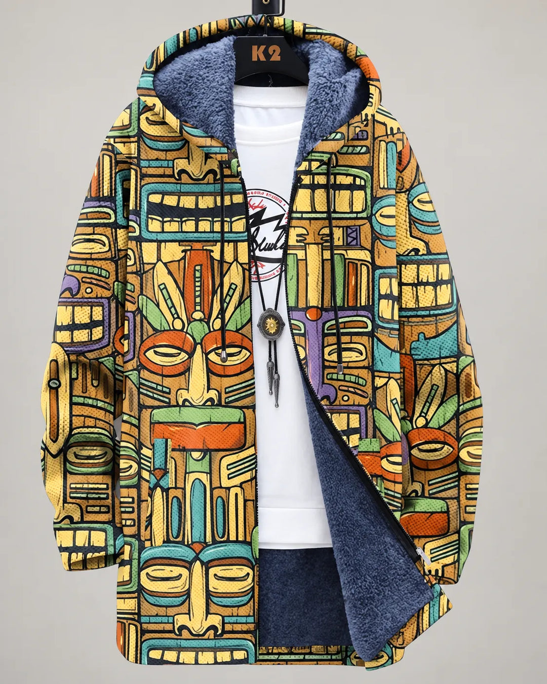 Donovan | Art-Print Hooded Jacket