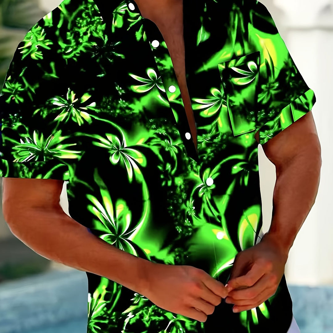 Bishop | Men's Gradient Print Short Sleeve Shirt