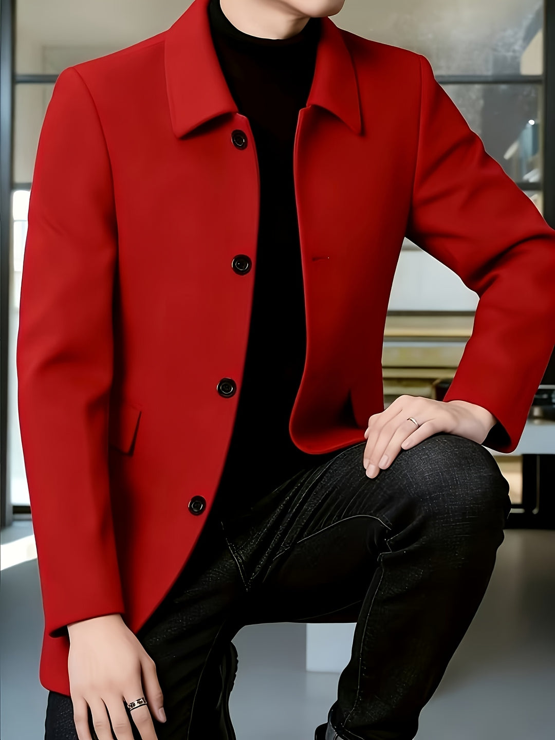 Sterling | Refined Single-Breasted Coat