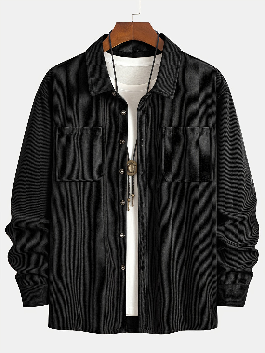 Bryce | Ribbed Textured Overshirt