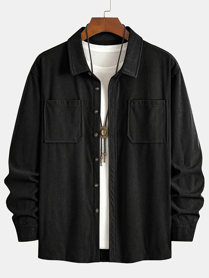 Bryce | Ribbed Textured Overshirt