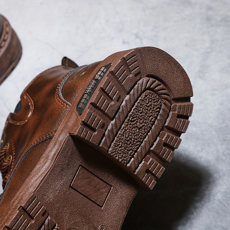Bennet | Rugged Fleece-Lined High-Top Boots