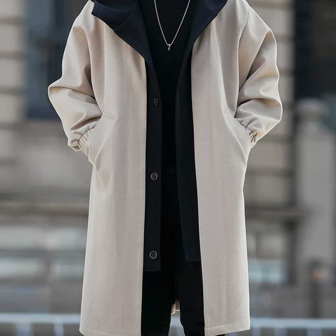Sullivan | Layered Hooded Longline Coat