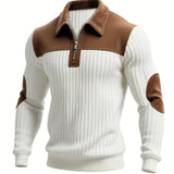 Harrison | Color-Block Quarter-Zip Pullover