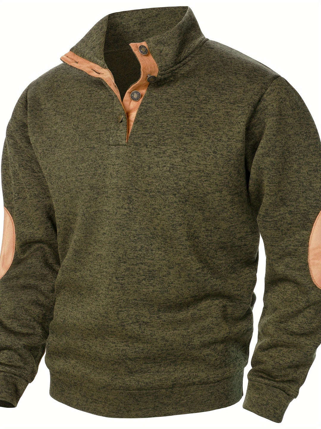 Gideon | Button-Placket Casual Sweatshirt