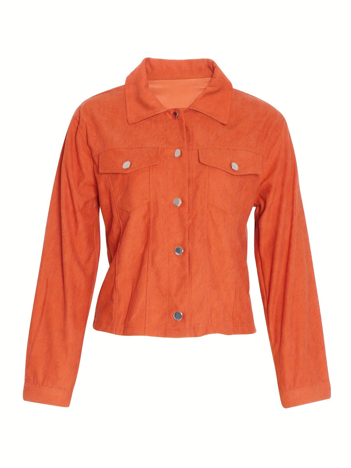 Rachel | Relaxed Button-Front Jacket