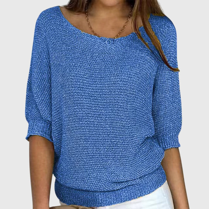 Bettina | Relaxed Batwing Knit Sweater