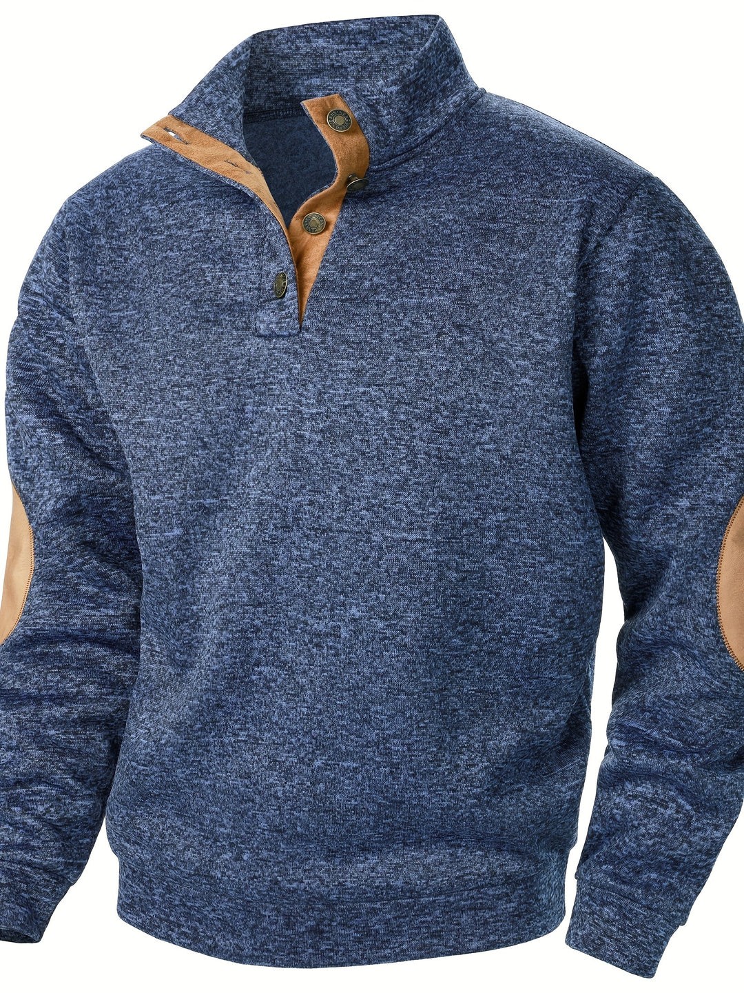 Gideon | Button-Placket Casual Sweatshirt
