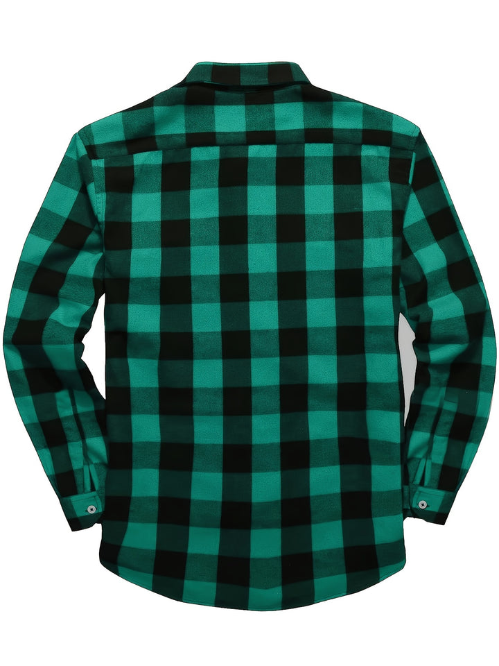 Emory | Rugged Check Button-Up Shirt