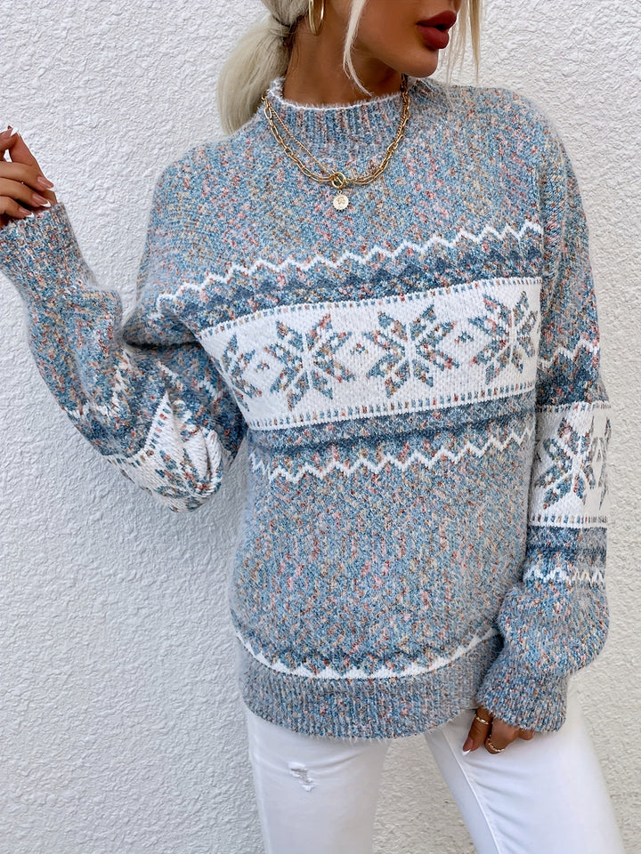 Lorelei | Snowflake Christmas Sweater