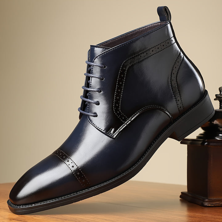 Ashford | Classic Cap-Toe Lace-Up Boots
