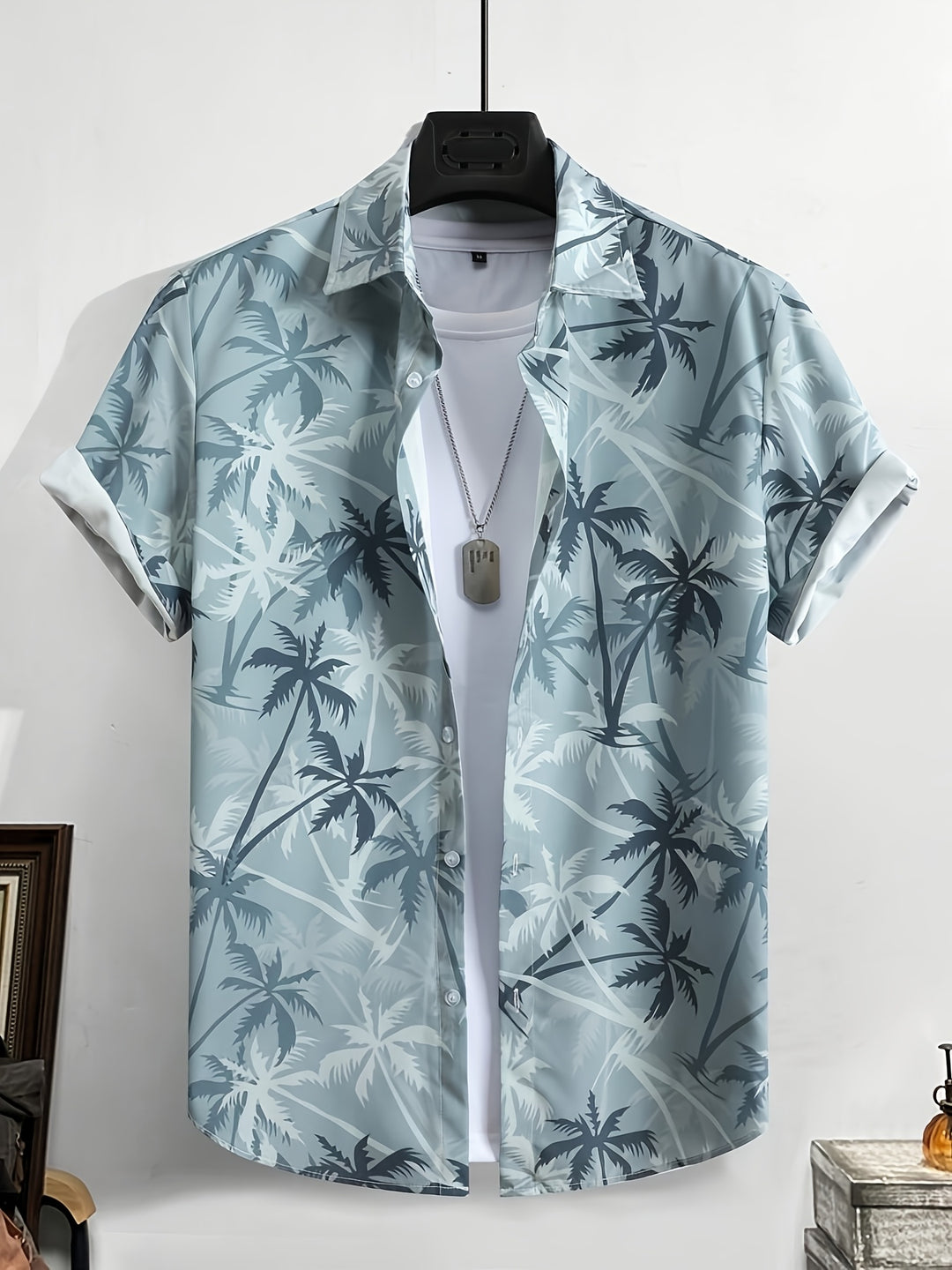 Reeves | Men's Beach Print Shirt