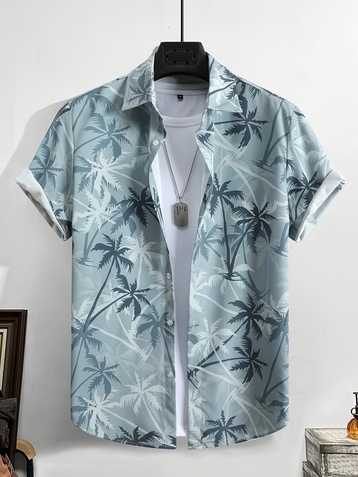 Reeves | Men's Beach Print Shirt