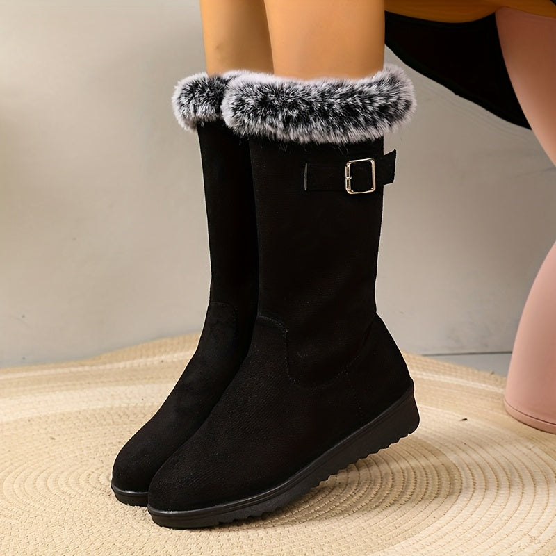 Autumn | Cozy Faux-Fur Tall Boots