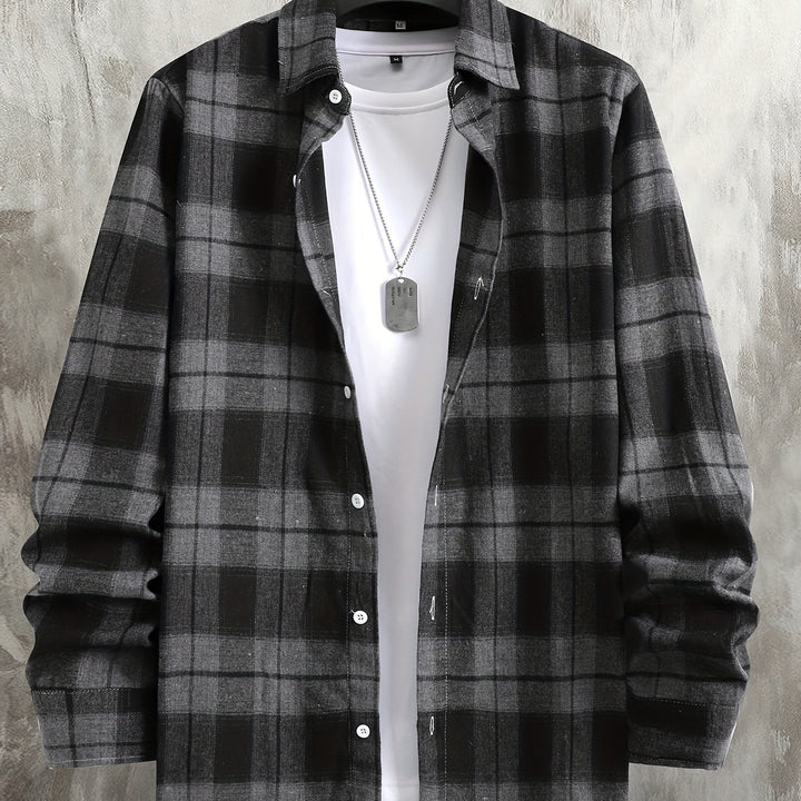 Wyatt | Relaxed Plaid Shirt