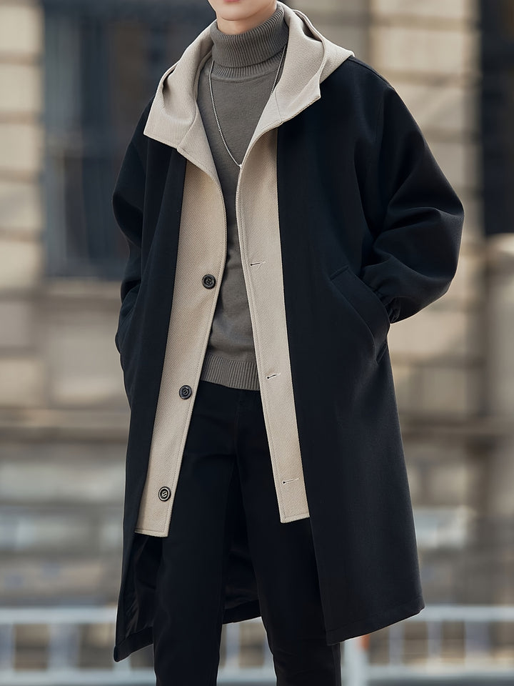 Sullivan | Layered Hooded Longline Coat