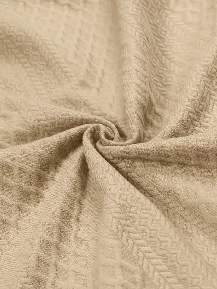 Barnaby | Textured Stand-Collar Sweater