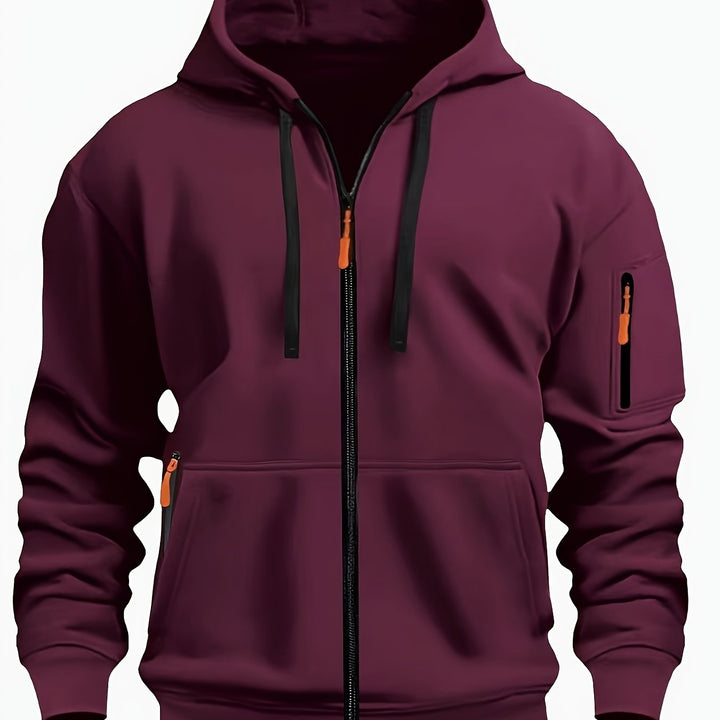 Nolan | Zip-Up Hooded Jacket