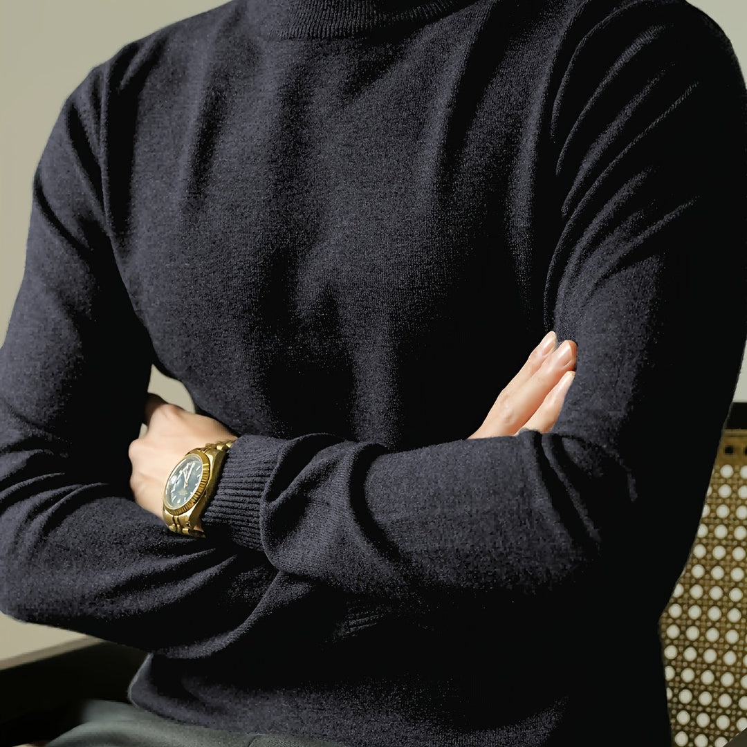 Leopold | Refined High-Neck Sweater