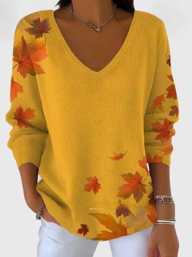 Wren | Relaxed V-Neck Sweater