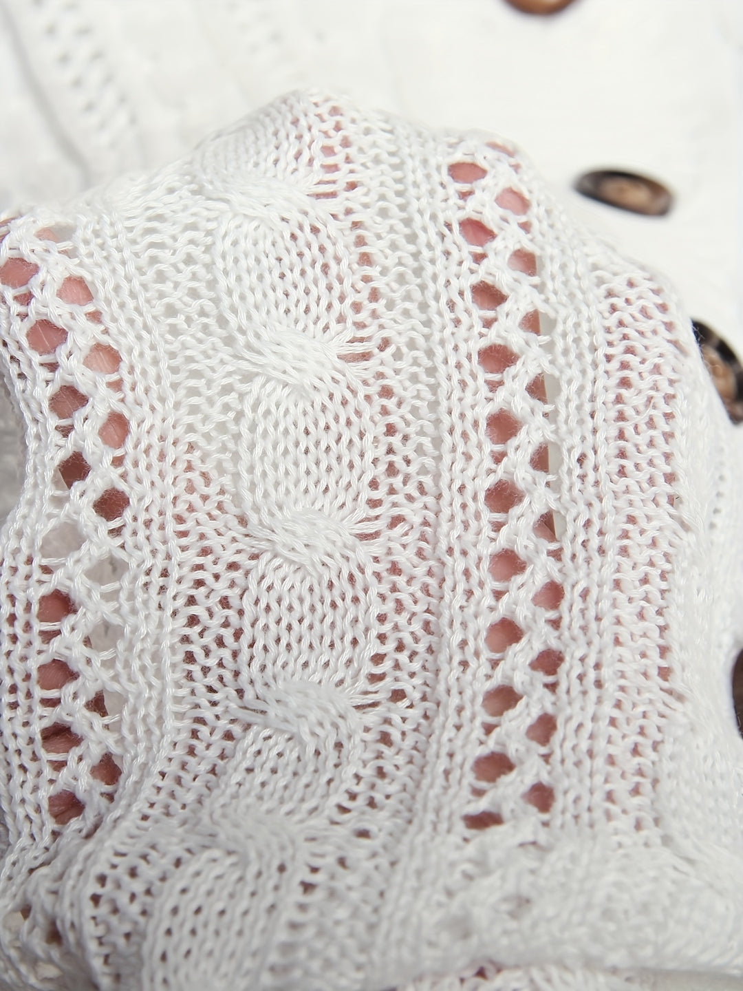 Vivienne | Cable-Knit Button Cardigan